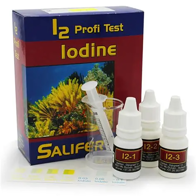 Planted Aquarium Test Kit - Salifert Iodine I2 Profi-Test - High