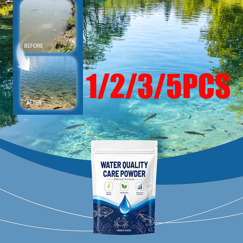 Aquarium Planted Tank Fertilizer - 1/2/3/5PCS Fish Tank Water Clarifying Powder
