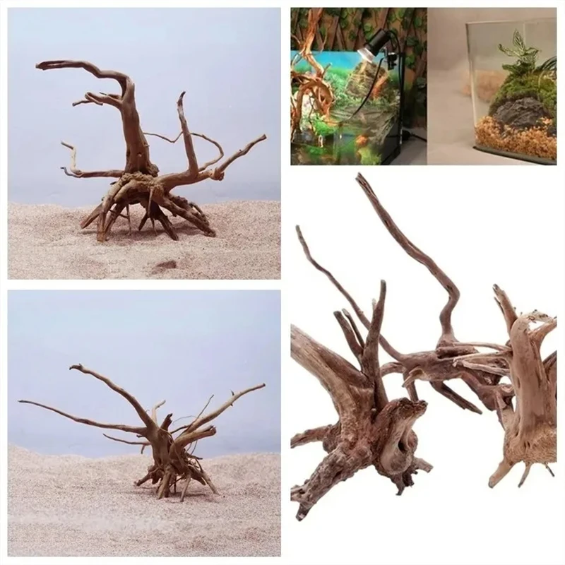 Aquarium Plant Root Tabs - Natural Driftwood Cuckoo Roots Dead-wood Tree