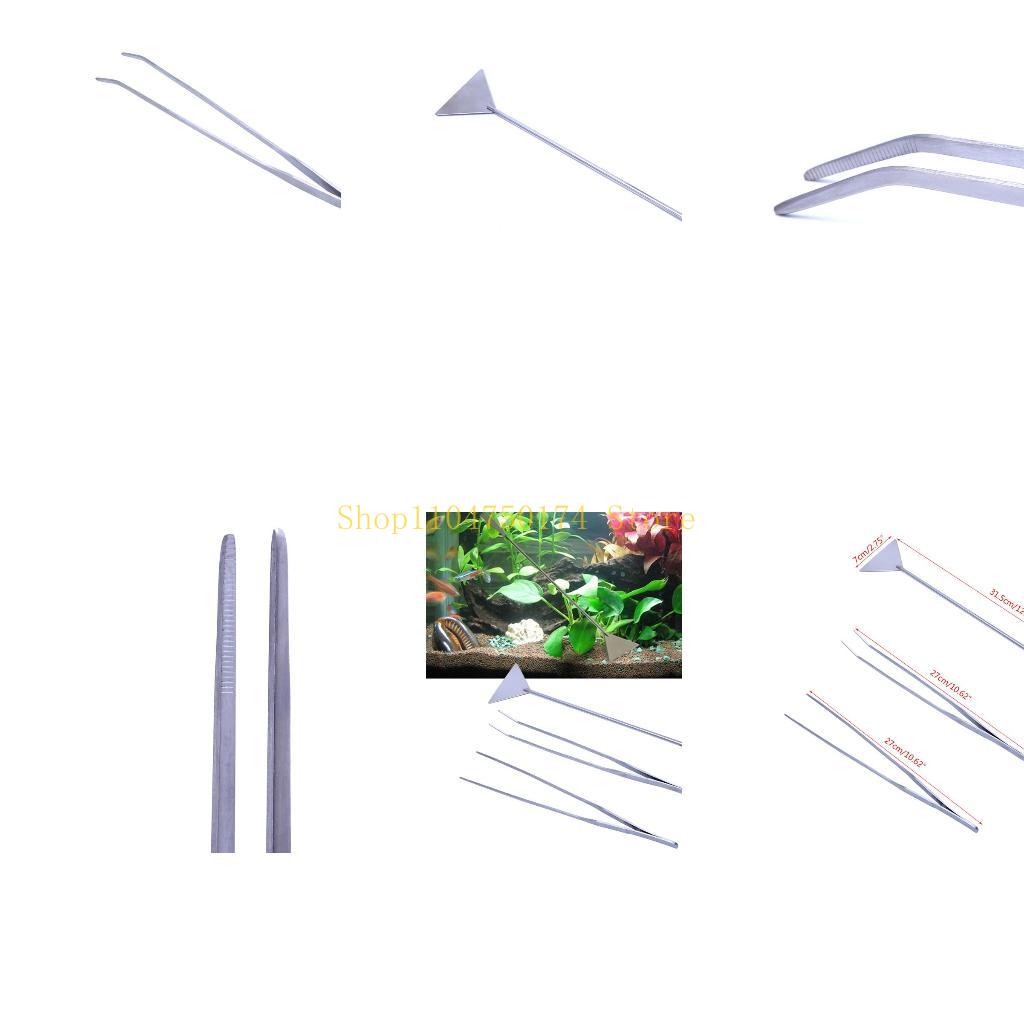 Aquarium Plants For Sale - 3-Piece Aquarium Tool Stainless Steel Aquatic