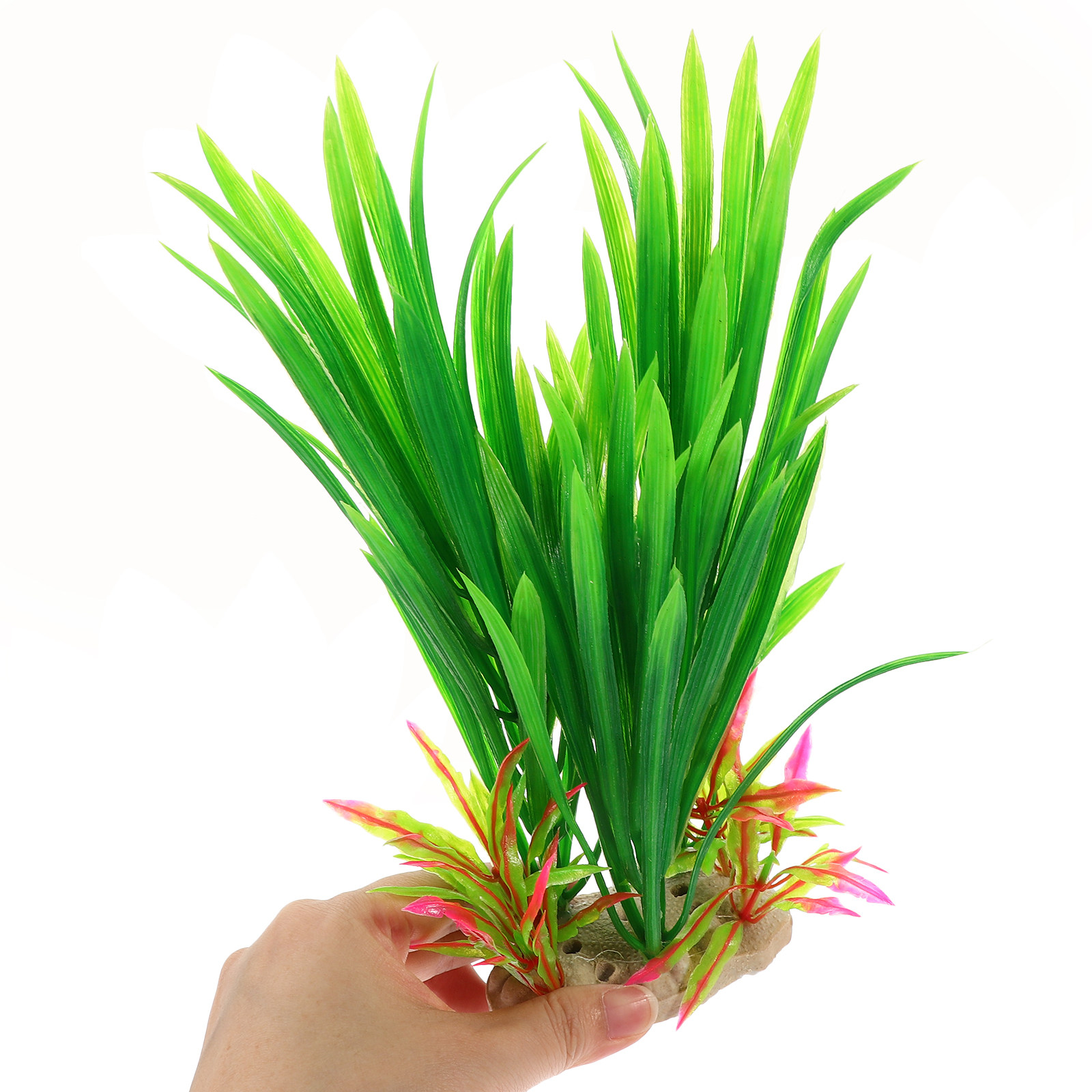 Aquarium Planted Setup - 8Pcs Lifelike Plastic Aquatic Plants Aquarium