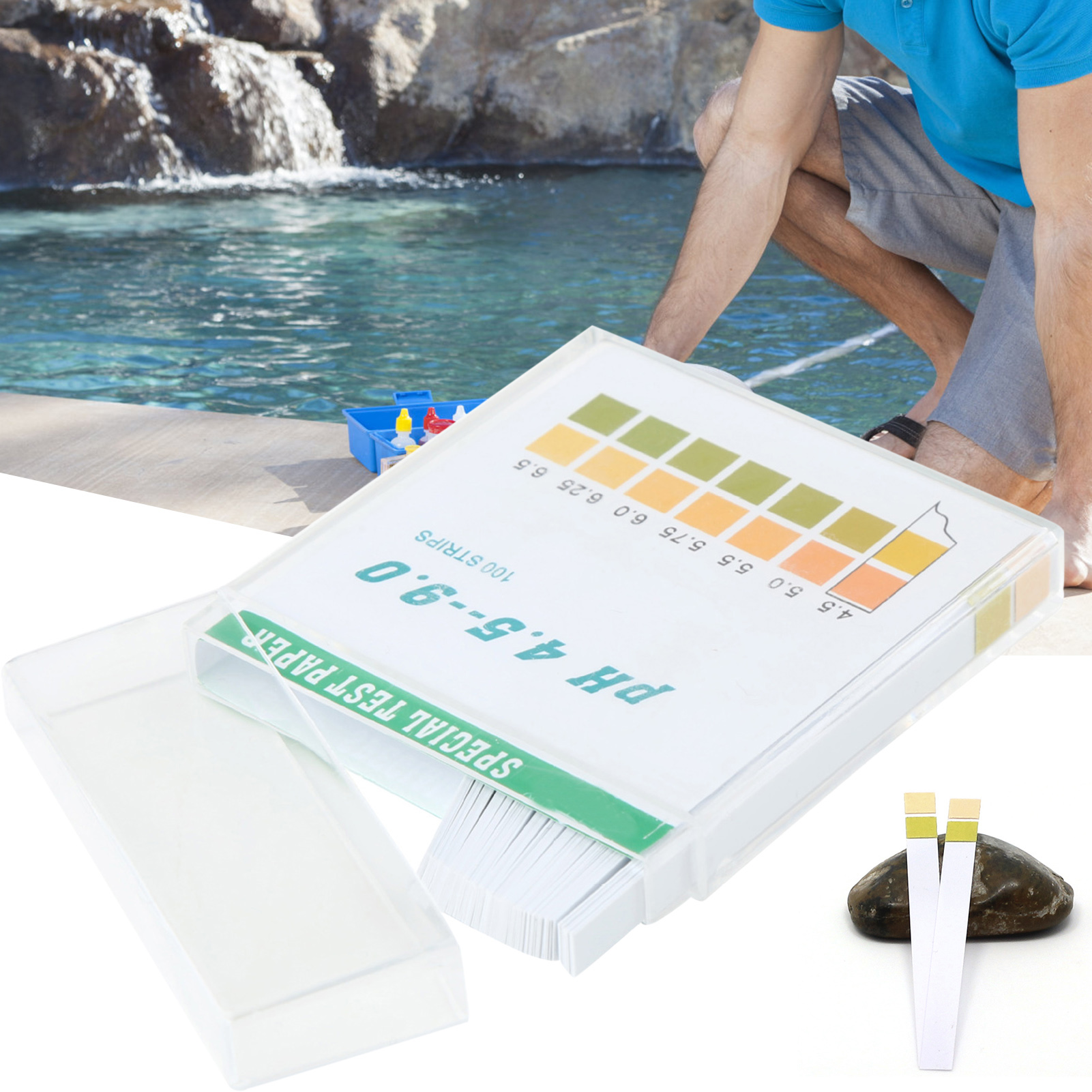 Planted Aquarium Test Kit - 100pcs Home Water Quality Test Strips