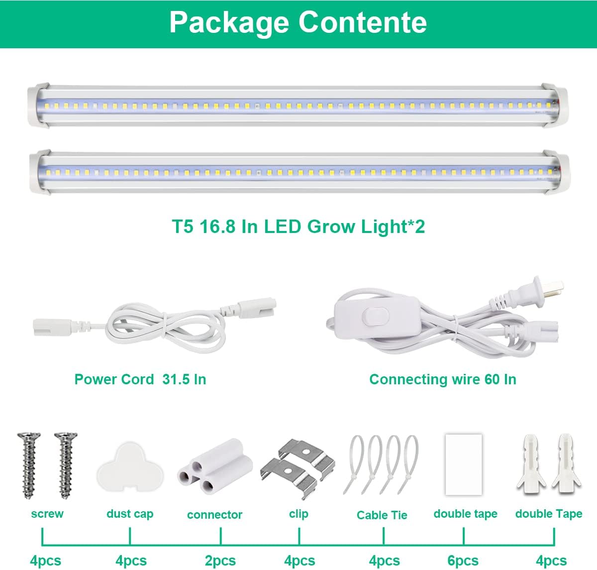 O LED Grow Lamps Plant Full-Sp - Aquarium Plant Light Spectrum avaliação e preço