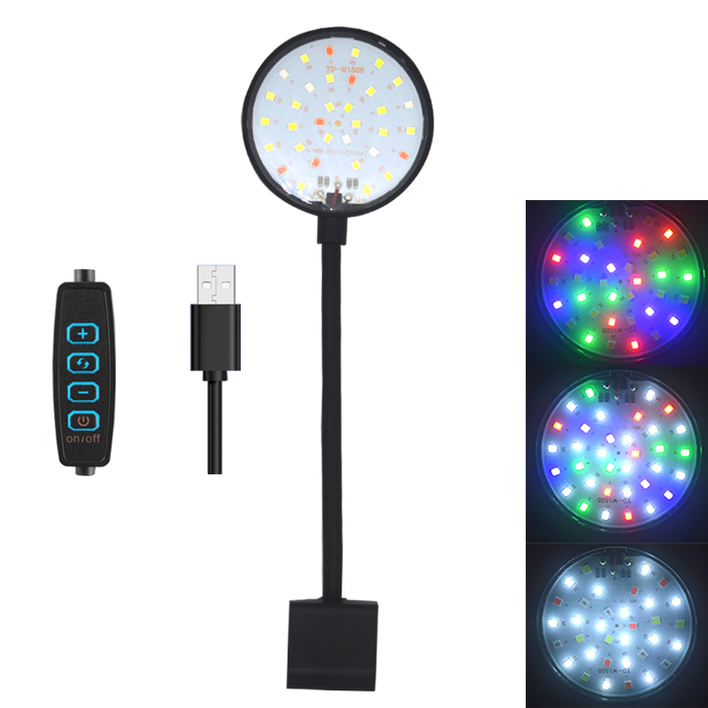 USB Aquarium LED Lamp Fish Tan - Aquarium Plant Light Spectrum avaliação e preço