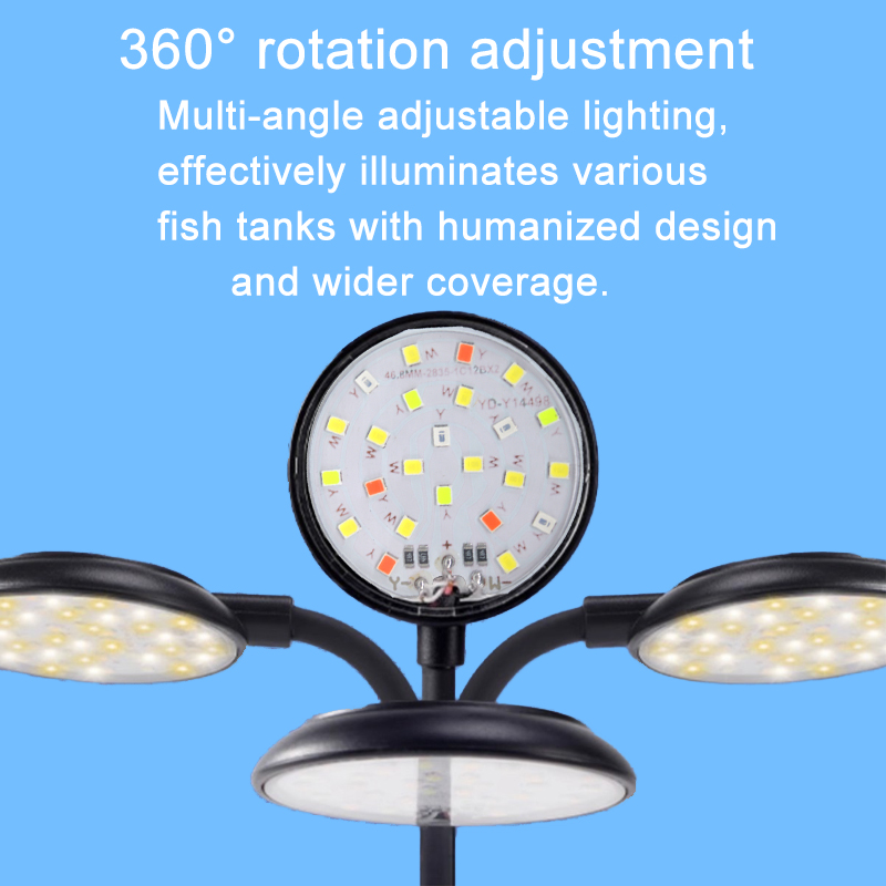 USB Aquarium LED Lamp Fish Tan - Aquarium Plant Light Spectrum avaliação e preço