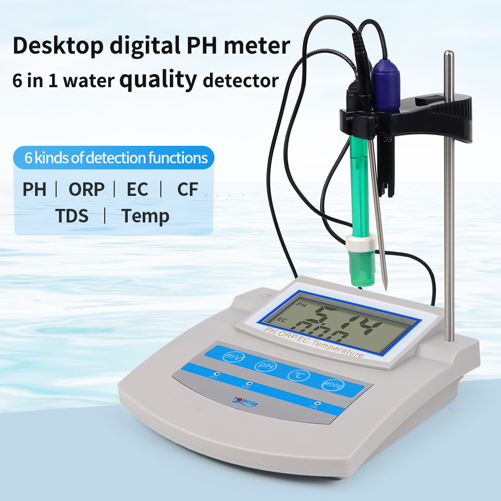 6 in 1 PH Meter Digital Water  - Planted Aquarium Test Kit avaliação e preço