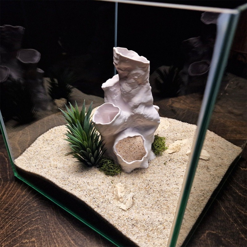 Hot Sale 3D Printed Coral Tunn - Aquarium Plants For Sale avaliação e preço