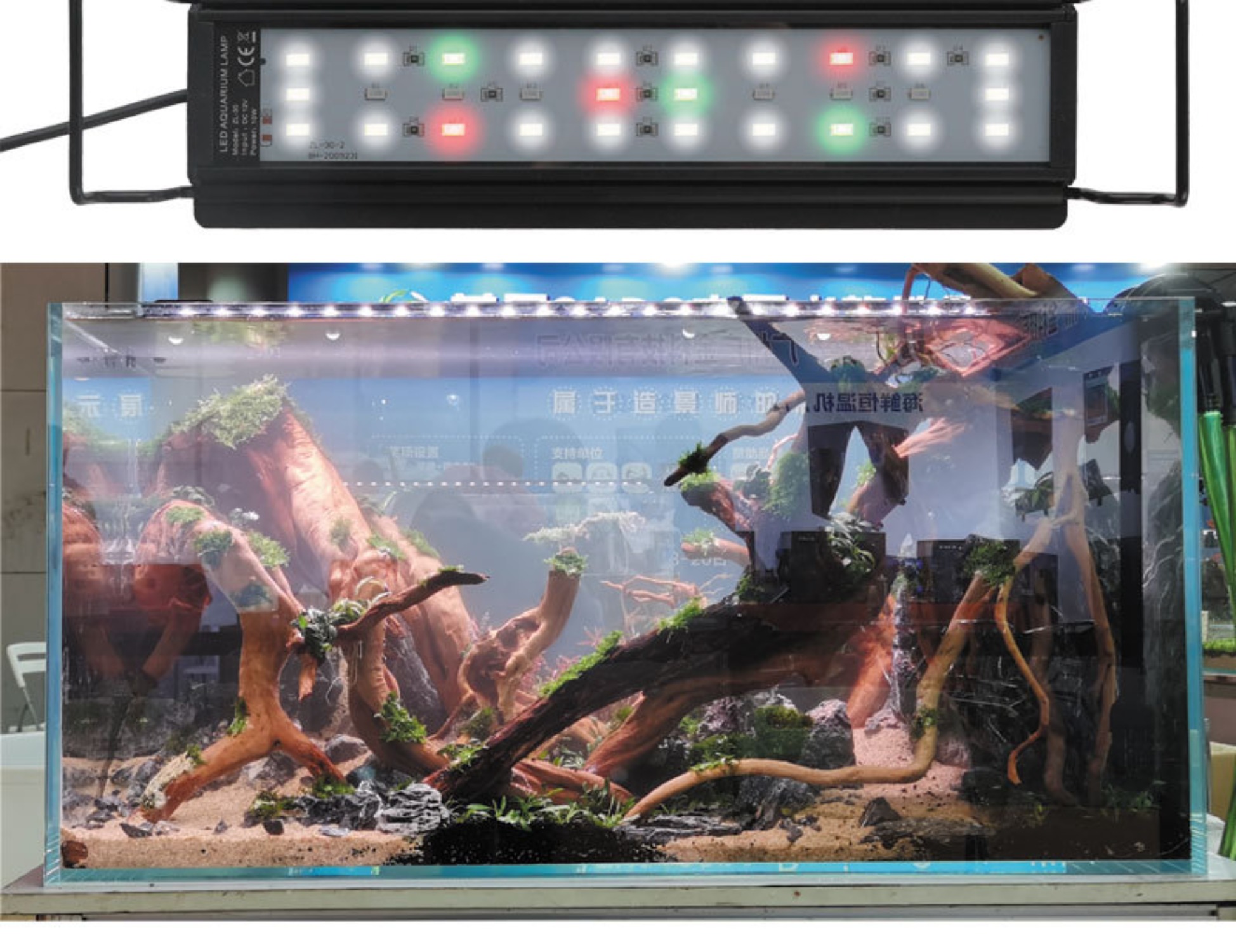 LED Aquarium Light 12 Inch wit - Aquarium Plant Light Spectrum avaliação e preço