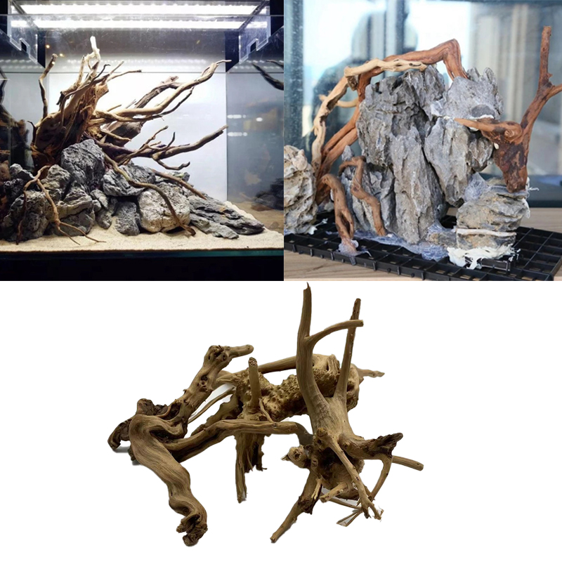 Natural Tree Trunk Driftwood A - Aquarium Plant Root Tabs avaliação e preço