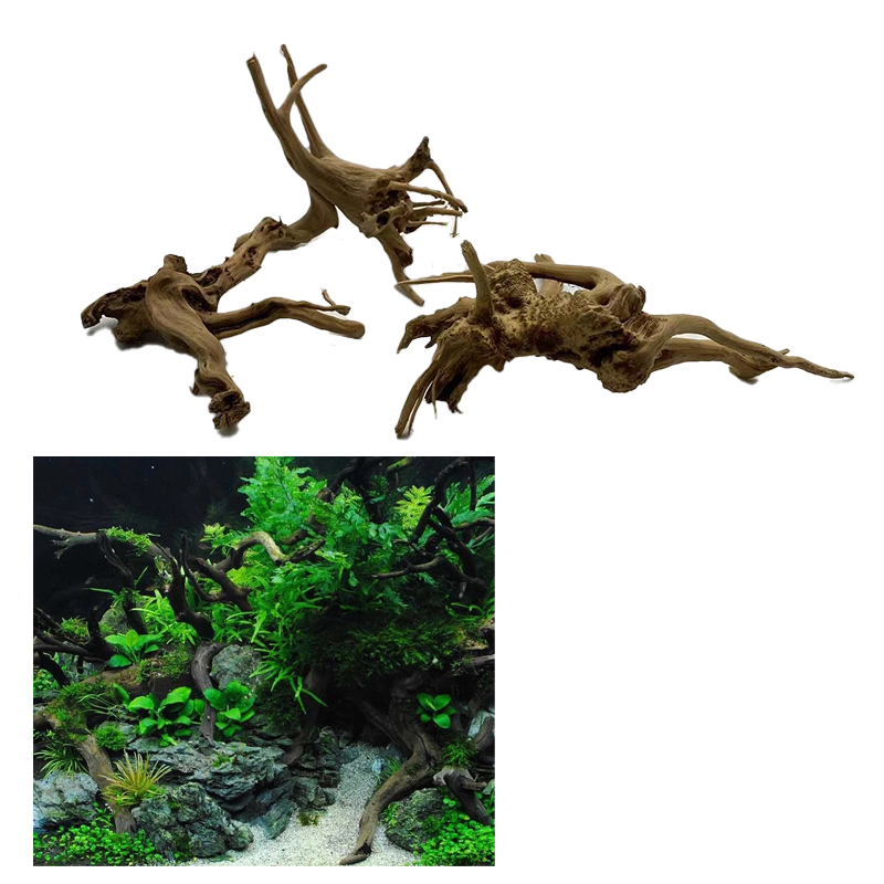 Natural Tree Trunk Driftwood A - Aquarium Plant Root Tabs avaliação e preço