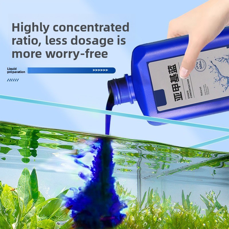 200ml/500ml Methylene Blue Con - Aquarium Plant Root Tabs avaliação e preço