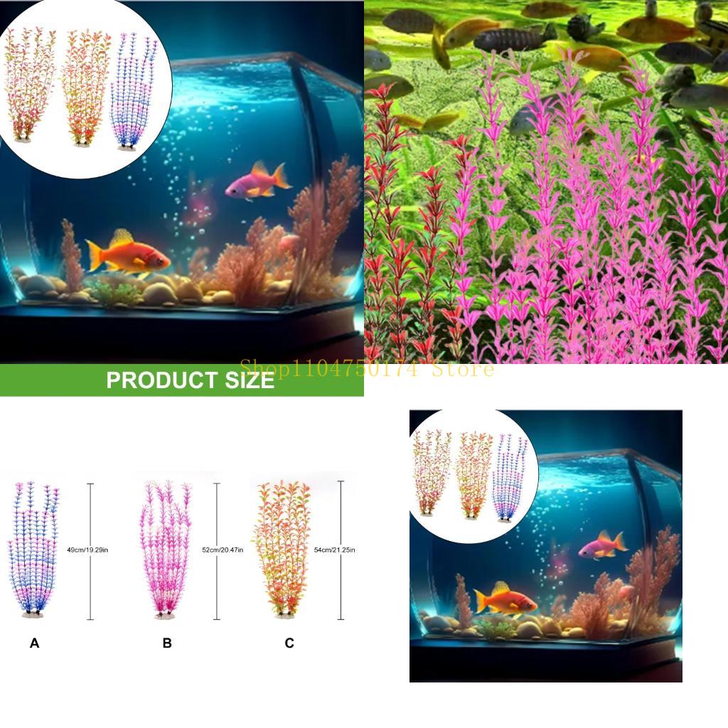 Large Aquarium Plastic Water P - Aquarium Plants For Sale avaliação e preço