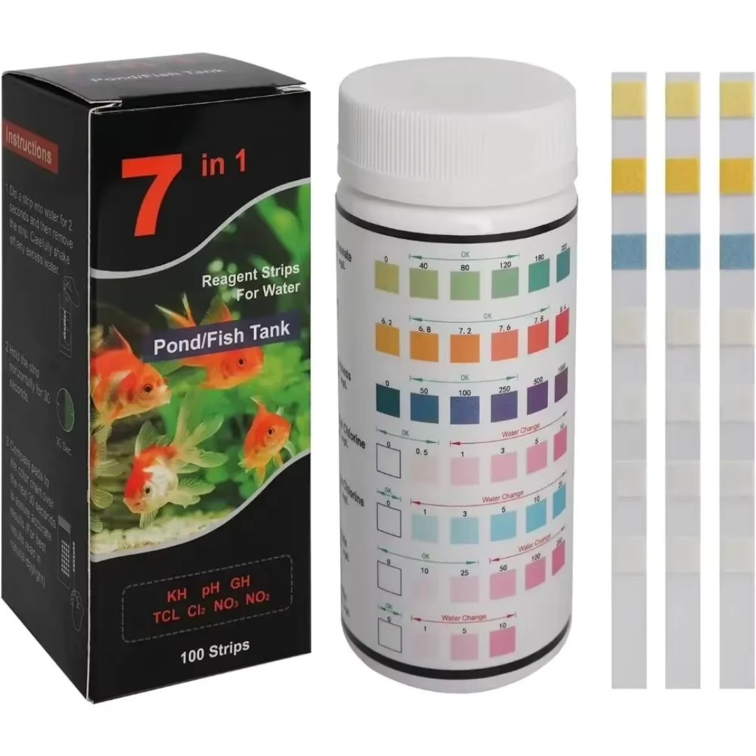 7-in-1 Aquarium Freshwater pH  - Planted Aquarium Test Kit avaliação e preço