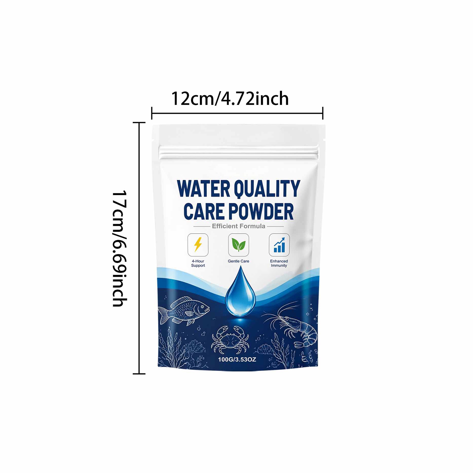 1/2/3/5PCS Fish Tank Water Cla - Aquarium Planted Tank Fertilizer avaliação e preço