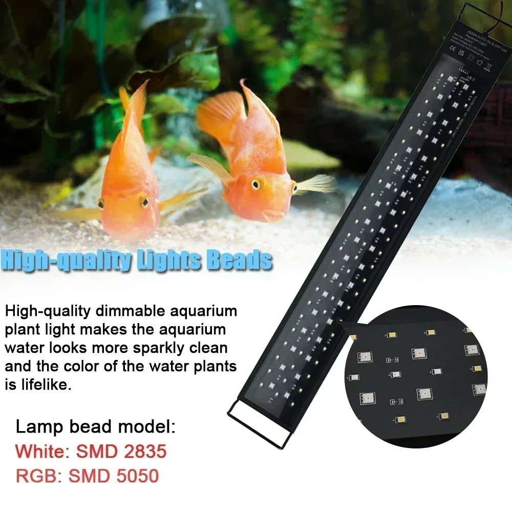 IP68 Waterproof Aquarium LED L - Aquarium Plant Light Spectrum avaliação e preço
