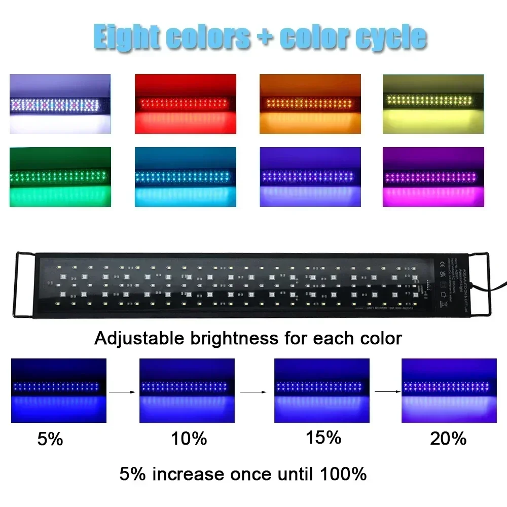 IP68 Waterproof Aquarium LED L - Aquarium Plant Light Spectrum avaliação e preço