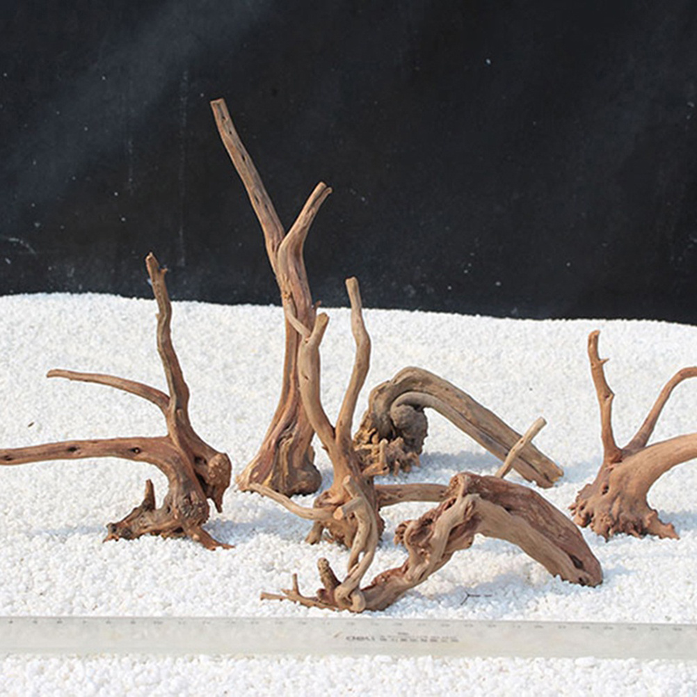 4pc Natural Driftwood Aquarium - Aquarium Plants For Sale avaliação e preço
