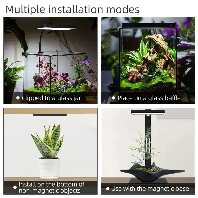 WEEK AQUA Mini 9 Pro USB Nano  - Aquarium Plant Light Spectrum avaliação e preço