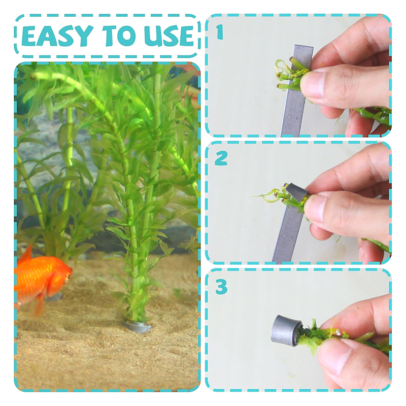 New Sale 10pcs Flexible Foldab - Aquarium Plants For Sale avaliação e preço