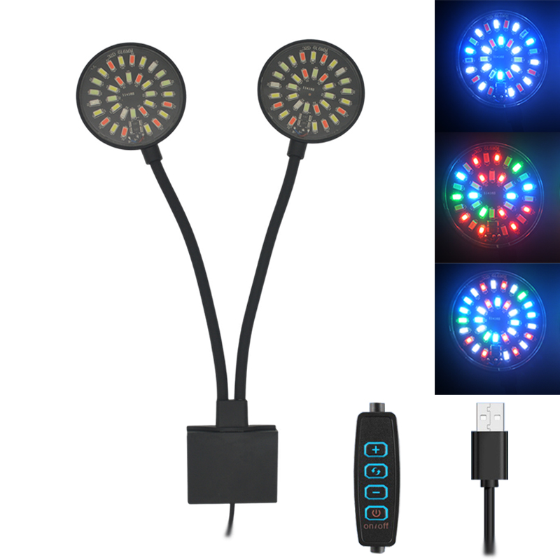 USB Aquarium LED Light Fish Ta - Aquarium Plant Light Spectrum avaliação e preço