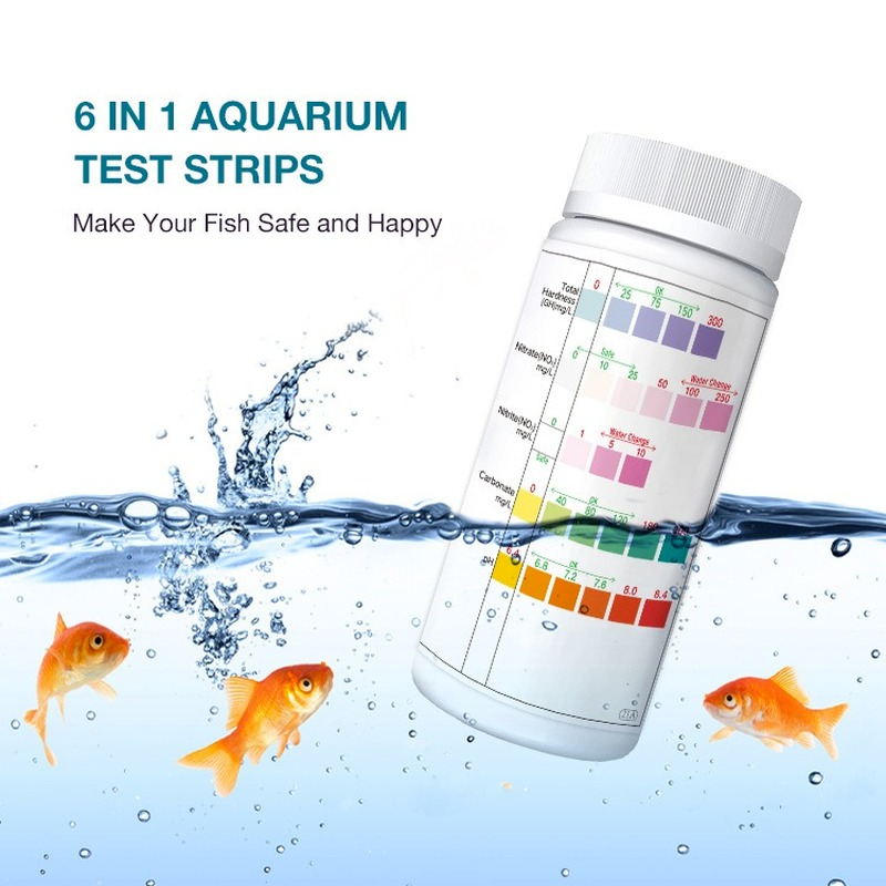 7-IN-1 100strip Aquarium Test  - Planted Aquarium Test Kit avaliação e preço