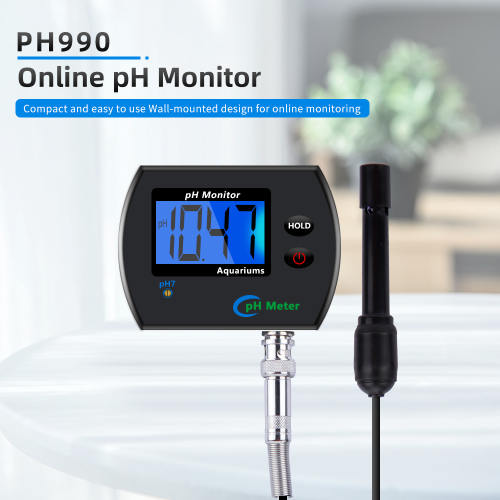 PH-990 Digital PH Meter Water  - Planted Aquarium Test Kit avaliação e preço