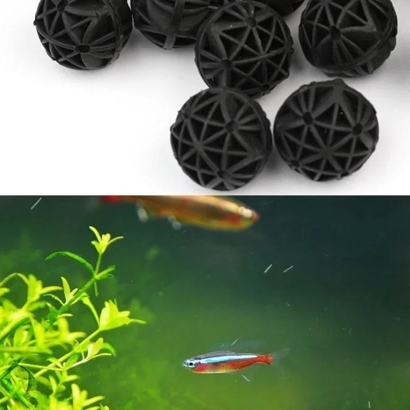 20Pcs 16mm Aquarium Filter Bio - Aquarium Planted Tank Fertilizer avaliação e preço