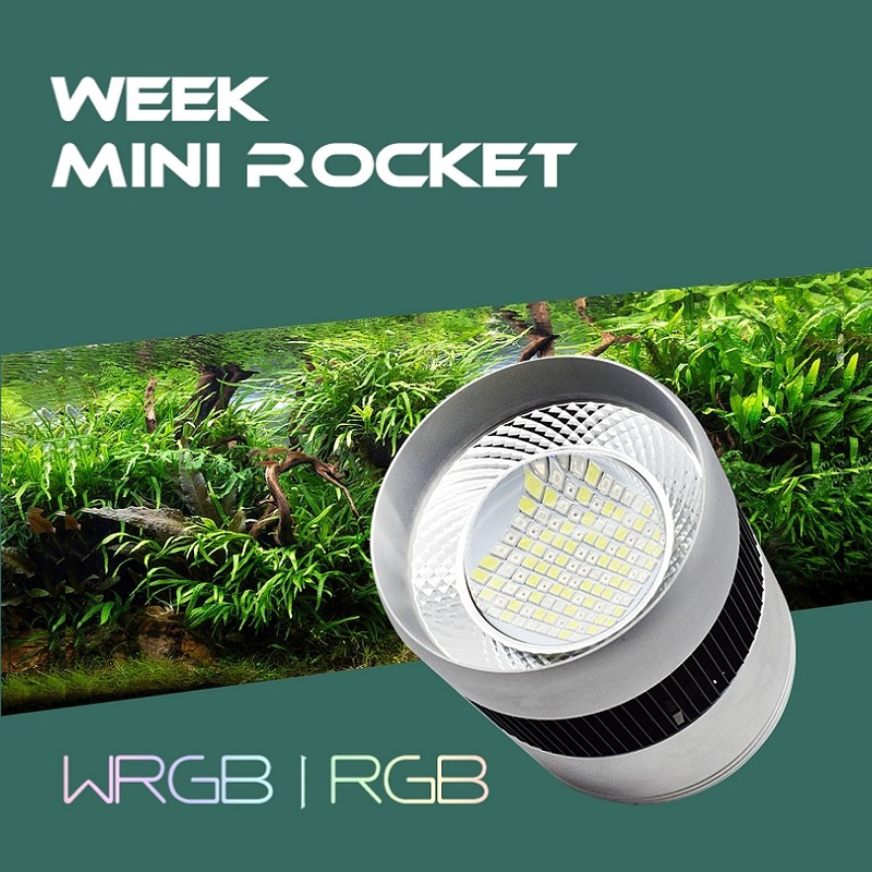 WEEK AQUA T70 WRGB Aquarium Fu - Aquarium Plant Light Spectrum avaliação e preço